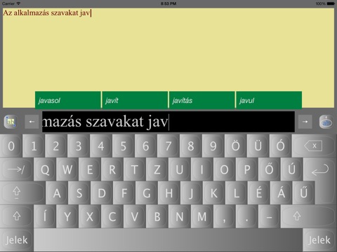 Magyar Írás screenshot 4