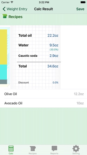 Handmade Soap Calculator Lite(圖2)-速報App