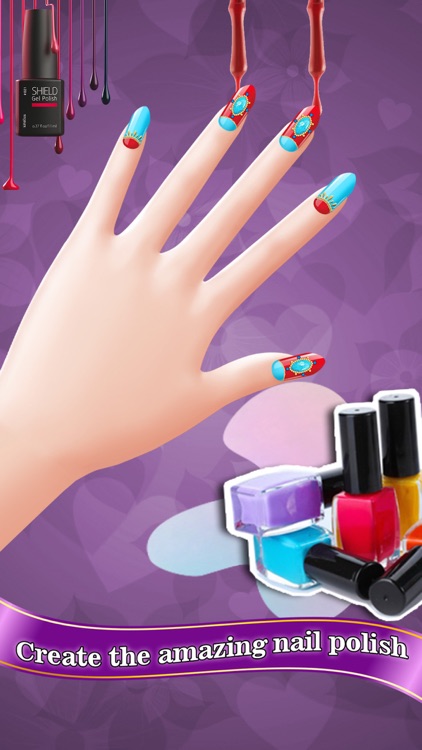 Nail Salon -Art Nail Girls Games screenshot-3
