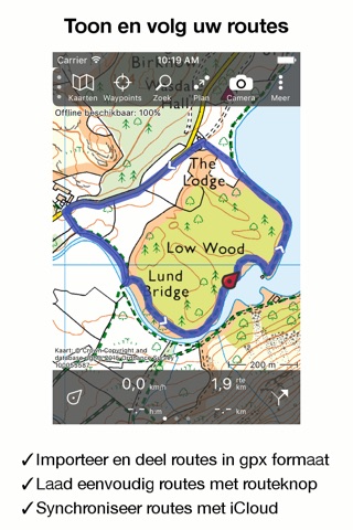 Topo GPS Great Britain screenshot 3