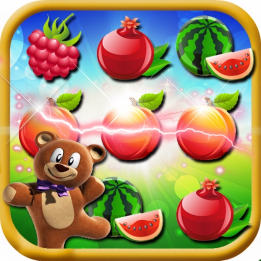Crush Fruit Mania - Match 3 Icon