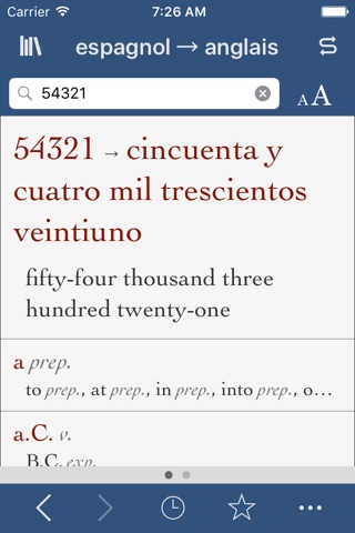 Ultralingua Spanish-English screenshot 3