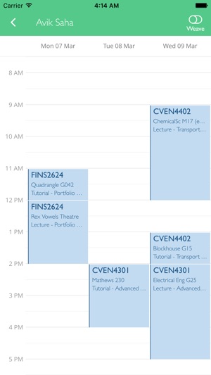 Timeweave - Class Schedule(圖2)-速報App