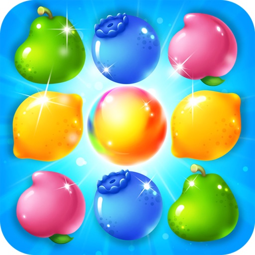 Fruit Burst Crush - Juice Fruit Pop Match 3 iOS App
