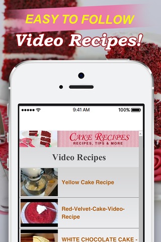 Cake Recipes! screenshot 3