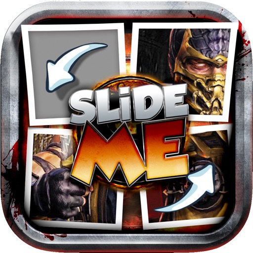 Slide Me Puzzle : Mortal Picture Characters Kombat Quiz Free Games icon