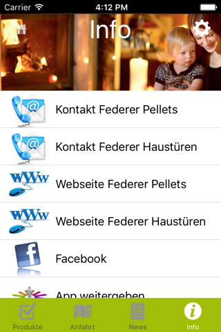 Federer Pellets & Türen screenshot 2
