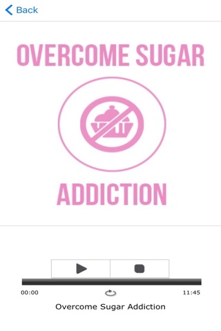 Overcome Sugar Addiction Hypnosis screenshot 3