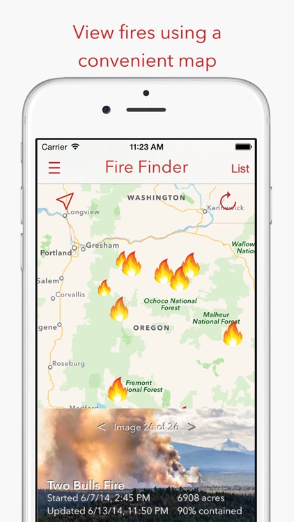 Fire Finder - Wildfire Info, Images and More