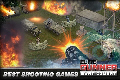 Elite Gunner SWAT Combat 2016 screenshot 3