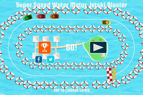 Super Speed Water Motor Jetski Blaster Pro - Best Free Racing Game screenshot 2