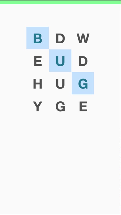 Bugged Word Search