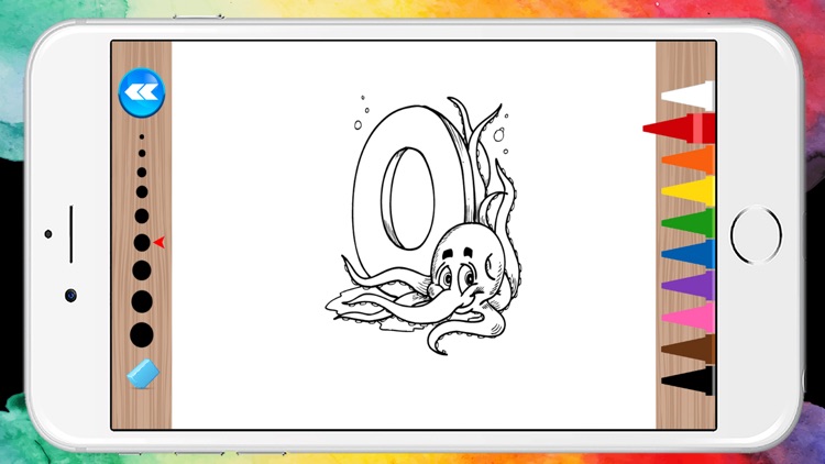 ABC Alphabet Coloring Book Pages Game for Preschool screenshot-4