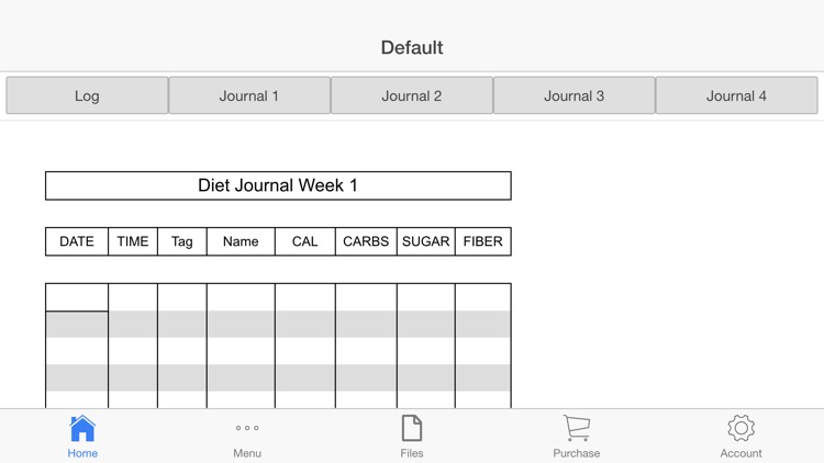 Nutrition Tracker