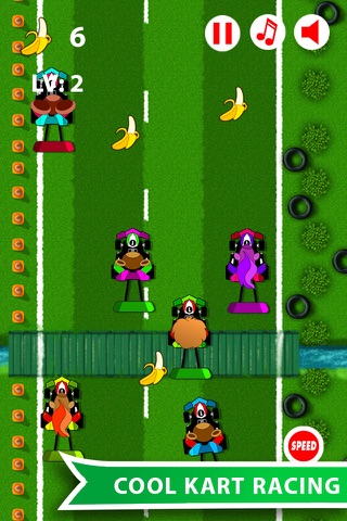Angry monkey go kart racing screenshot 3