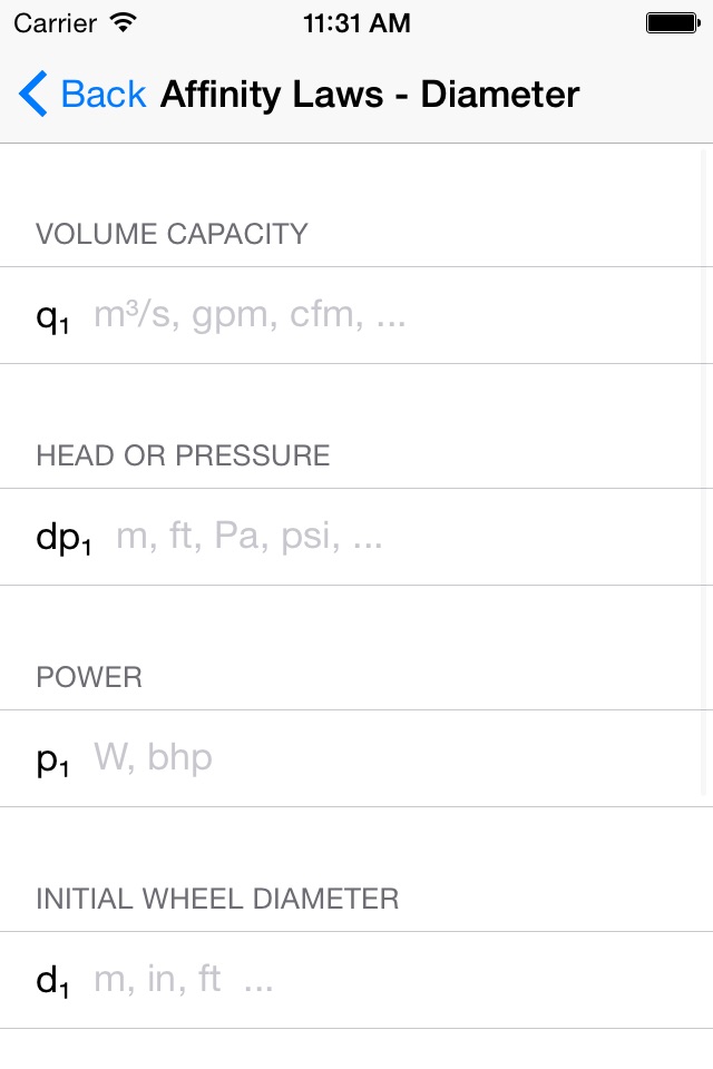 Pump Calculators - Petroleum & Mechanical Engineer screenshot 2