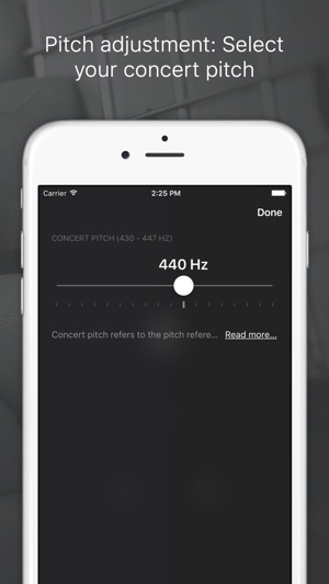 POCKET TUNE - Chromatic Tuner for Guitars and other Instrume(圖5)-速報App