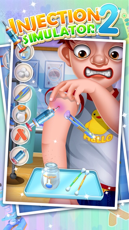 Injection & Draw Blood Simulator - Free Doctor Games, Fun Kids Games