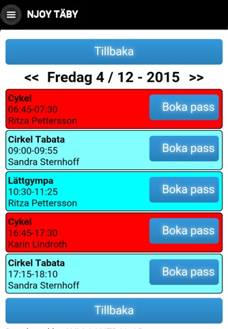 NJOY TÄBY screenshot 2