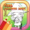 Girls & Boys likes drawing and coloring game