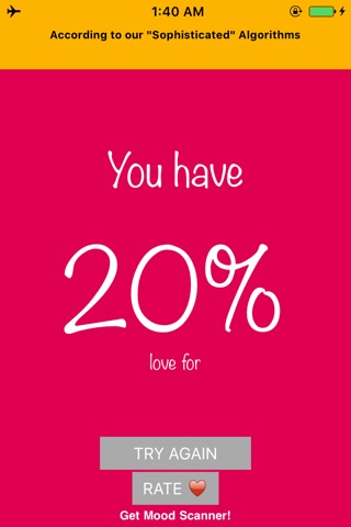 Valentine LOVE Calculator : Fingerprint Scanner Prank App screenshot 2