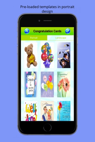 Best Congratulation eCards Maker - Design and Send Congratulation Greetings and Wishes screenshot 2
