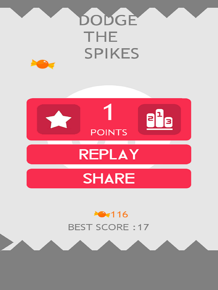 Dodge The Spikes - dont touch the spikes