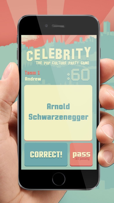 Celebrity: The Pop Culture Party Game of Celebrity Names 1.0 IOS -