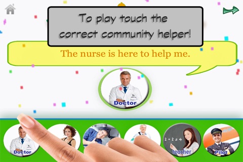 Autism App:  Who Says This? Group 2 screenshot 2
