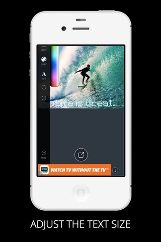 Fontie! - Add Cool Fonts & Overlays to your Photo Edits screenshot 4