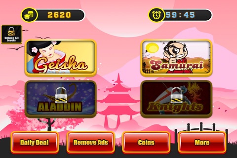 World of Samurai Casino Slots Free - Play Slot Machines, Fun Vegas Games! screenshot 3