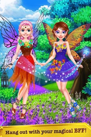 Magic Fairy Princess - Forest Party Salon: Spa, Makeup & Dressup Makeover Game screenshot 2