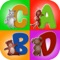 Alphabet Flashcard Match Puzzle Game For Toddlers
