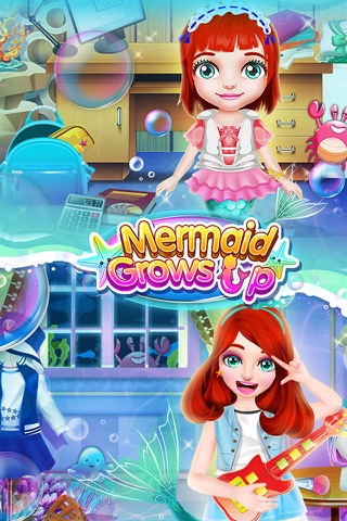 Mermaid Grows Up - Makeover, Dressup & SPA Games FREE screenshot 3