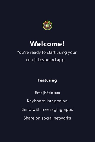 Orijin Emoji Keyboard screenshot 3
