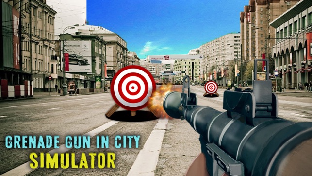 Grenade Gun In City Simulator