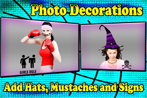 Photo Decorator -Make Fun of Friends Photo Collage - náhled