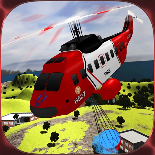 Emergency Fire Rescue Helicopter Pilot Simulator 2016 Icon