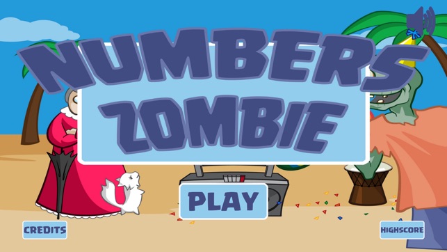 Numbers Zombie - Learn Numbers Game for 