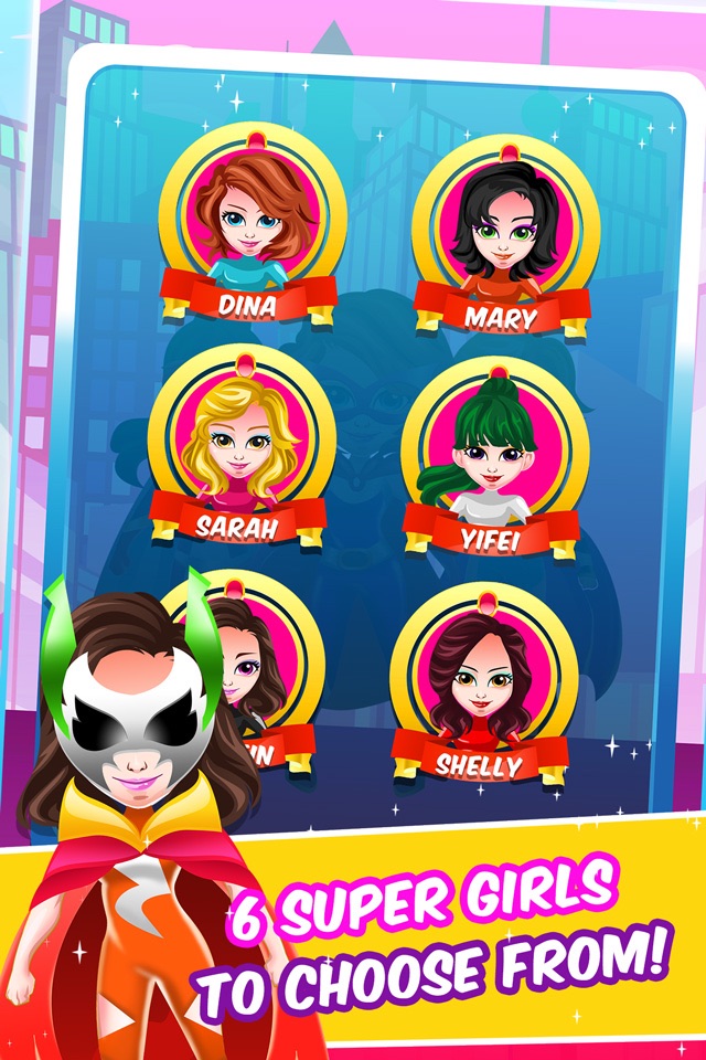 Superhero Princess Hair Salon - fun nail makeover & make-up spa girl games for kids! screenshot 3