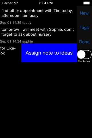 Diary with Tags screenshot 3