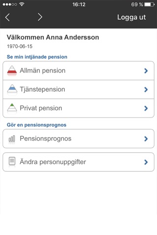 minpension screenshot 3