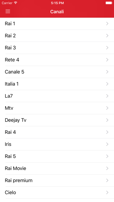 How to cancel & delete Televisione Italiana Guide from iphone & ipad 1