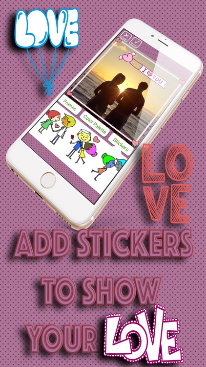 Love Stickers - Show your love for the ones you care.