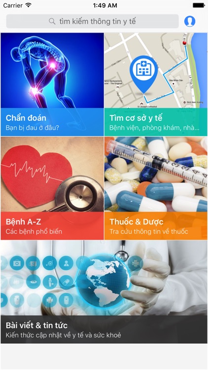 WikiMed - y tế, sức khoẻ, bác sĩ, triệu chứng, thuốc, bệnh screenshot-0