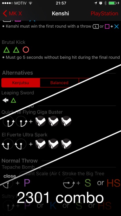 Combos for Injustice 2