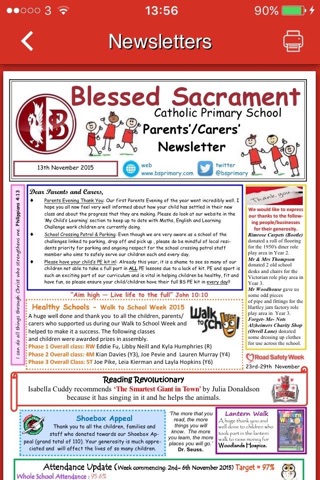 Blessed Sacrament Catholic Primary School screenshot 4