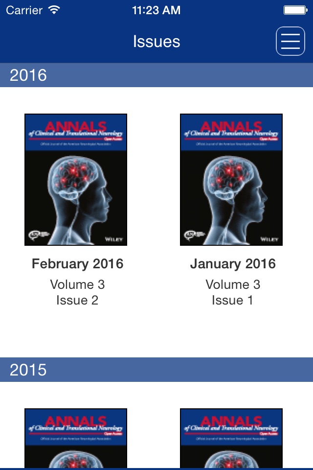 Annals of Clinical and Translational Neurology screenshot 3