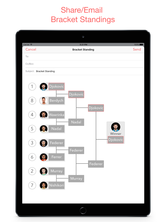 Bracket - Tournament Builder for Sports HD(圖5)-速報App