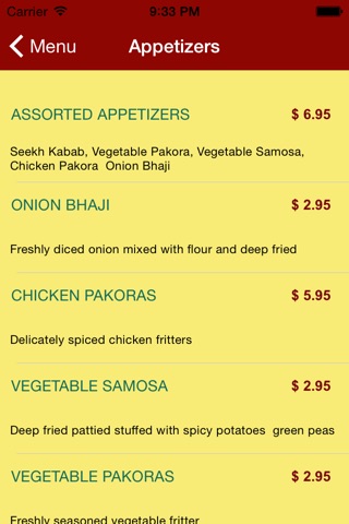 Punjab Palace Cuisines of India screenshot 4